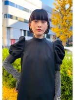 ムード カナザワ(mood kanazawa)&nbsp;インナーカラー/ワイドバング