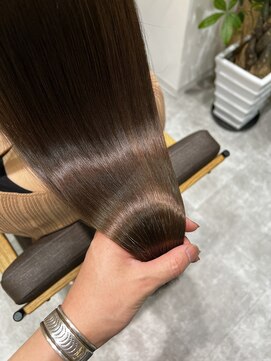 テラスヘア センダイ(TERRACE hair SENDAI) 艶髪ミディアム【イノアカラー使用】