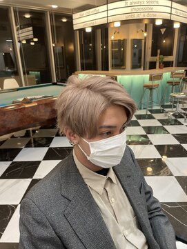 ゲーム 吉祥寺店(GAME) ミルクティーベージュ/ダブルカラー/ケアブリーチ/髪質改善/原宿