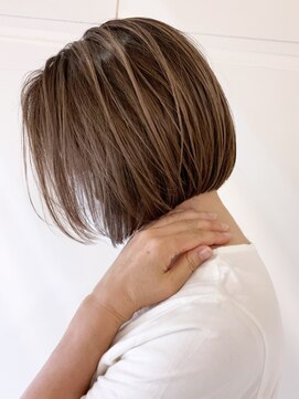 アイティーバイアルバム 下北沢店(IT by ALBUM) シャドールーツナチュラルボブ_ショコラベージュボブ_ba3500211