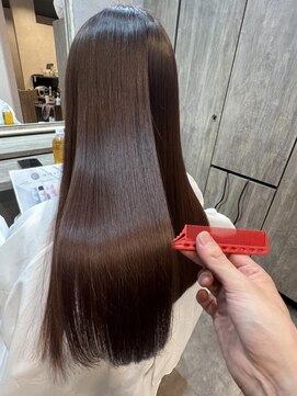 イーラヘアー(ERA HAIR) 極上髪質改善トリートメント×アッシュベージュ