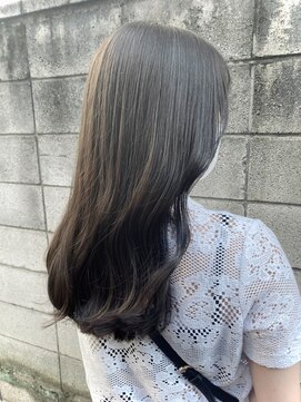 ノエル(NOEL) ブルーグレージュ×韓国ロング