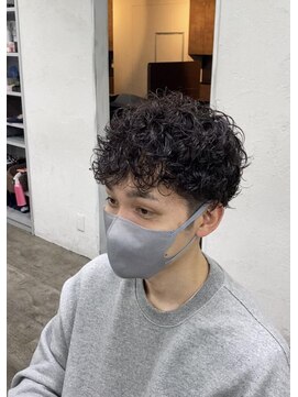 プライズ アイリス 池袋東口店(prize Iris) プードルパーマ/マッシュ/メンズ/￥10780