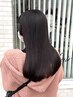 【理想の艶髪へ☆】カット＋縮毛矯正＋システムトリートメント
