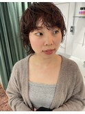 【南船場hen】マッシュウルフ　ウルフパーマ