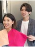 【YUYA限定】パーソナルカラー診断+似合わせカラー+カット￥15000