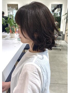 ステアケース 武蔵小杉店(stair:case) 大人ショートボブパーマ/デジタルパーマ/白髪ぼかし30代40代50代