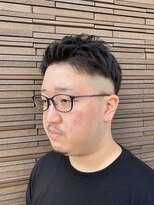 ユーボン(YOUBON)&nbsp;ツーブロック　スパイキーショート