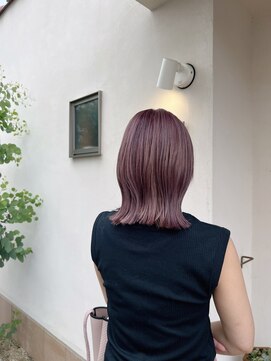 ポルカ ヘアー(polka hair) pink