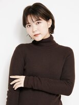 オンク 新宿(onk)&nbsp;黒髪/グレーベージュ/レイヤーロング/前髪パーマ[新宿駅]