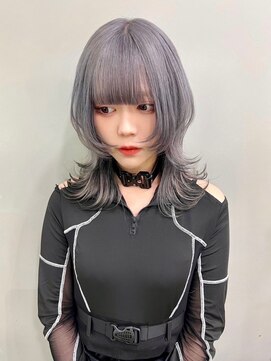 ヌル 表参道本店(Null) ウルフ[ウルフカット/ケアブリーチ/エンドカラー]