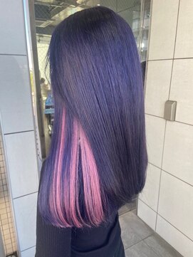 ミラシィ 成田(Mirashy) ブリーチカラー×インナーカラーで流行ヘアスタイル[成田駅]