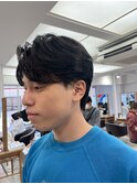 ビジネスヘア就活ヘアツーブロック刈り上げフェードメンズ