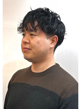 銀座マツナガ 浅草店 ナチュラル スパイラルパーマ 30代