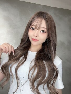 アルマバイロサ(ALMA by ROSA) ブラウンベージュ×シールエクステ80枚　担当SE-YA