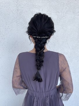 ゴッドヘアーアンドメイク 高崎店(GOD Hair&Make) 編みおろし