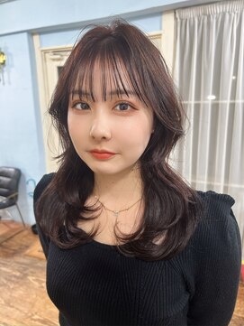 アンメリーアン(Ann merry ann) ことりベージュミルクティベージュシースルーカラー大人可愛い