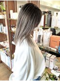 頻繁に美容室に来れない方必見/バレイヤージュ/白髪ぼかし