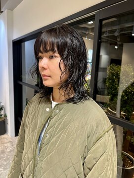 ノーム(norm) ミディアムレイヤー/ニュアンスパーマ