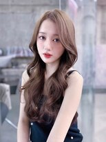 フィヴェント(Fivent)&nbsp;メルティカラー似合わせカットフェミニンロング韓国レイヤー