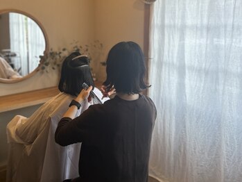 ルタ(RUTA)の写真/しっかりとしたカウンセリングを行い、一人一人の髪質に合わせた施術で理想のスタイルに導きます。