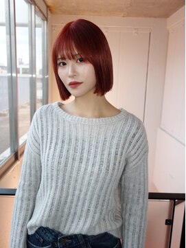 シティ(sity.) 天神　ブリーチなしカラー　ブラウンカラー　パーマ