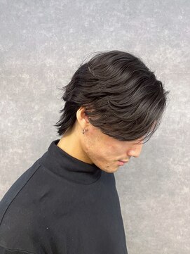 メンズサロン キング 梅田店(Men’s salon K!ng) 波巻きツイストスパイラルパーマ/フェザーパーマ/眉毛/メンズ