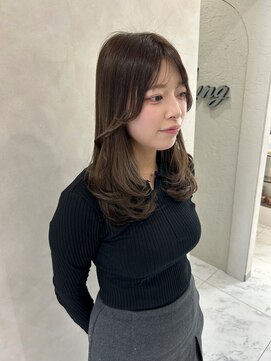 キング(K!ng) 縮毛矯正髪質改善ハイライトレイヤーカット楠葉美容室エクステ