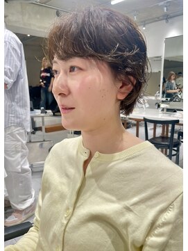 フィルムス 表参道(FILMS) ココアベージュ/黒髪/クラゲヘアー/オリーブグレー/ボブ/表参道