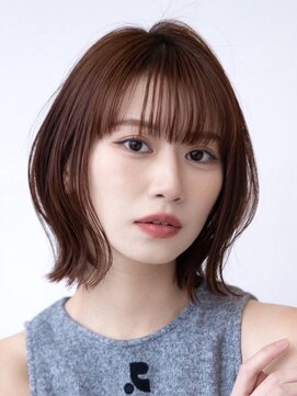 ドットハリス(.Hallis) レイヤーボブ/レイヤーカット/くびれレイヤー/韓国風ヘア