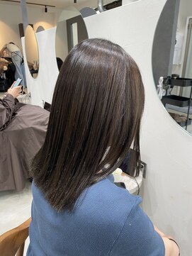 グラフ 立川(Graph.) 透明感カラー 縮毛矯正 Aujua髪質改善トリートメント