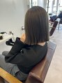 アグ ヘアー クレール 延時店(Agu hair Clair) ぴんぴんにならない自然な縮毛矯正♪