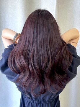 クアトロ グランシュ 川崎店(QUATRO × GranCieux) チェリーブラウン　川崎/カラー/ブリーチなし