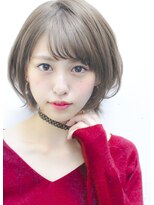 デイズ(days)&nbsp;30代40代50代　大人女性/前髪ありショートボブ/アッシュカラー