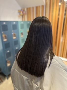 チュール(ture) ツヤストレートミディ