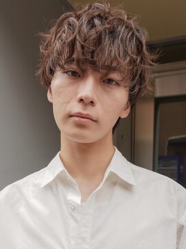 スミス 秋葉原(Smith) MEN’S HAIRブルーブラックシャドウパーマ