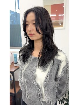 ルーズパーマとレイヤースタイル