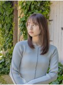 ナチュラルストレート