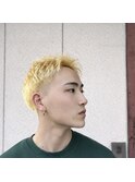 スパイキーショート/テーパーフェード