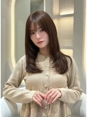 似合わせカット×大人ガーリー[ダークアッシュ/韓国]