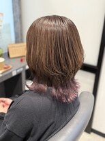 オーバームーン 学園の森店(OverMoon)&nbsp;インナーカラー×レイヤースタイル