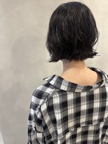 ラトリエコンタン(L´atelier Content)&nbsp;【shima】ナチュラル外はねパーマ/ダークラベンダーカラー