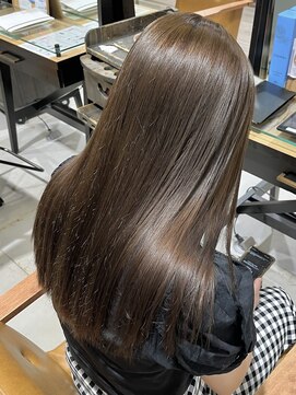エシェル 平塚店(echelle) オリーブベージュ/赤み消しカラー/オリーブカラー
