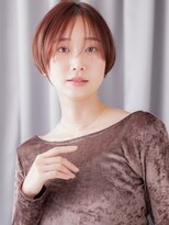 カバーヘア ブリス 戸田公園西口店(COVER HAIR bliss) ミルクティーピンクベージュ 12トーンベリーショート20代30代Y