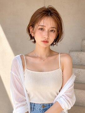 ソルナ 西宮(SOLUNA) 大人女性の抜け感ショートボブ