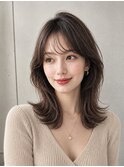 外ハネ ミディアムフェイスレイヤー担当しおん
