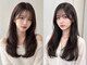 mieu 【ブリーチなしダブルカラー＆髪質改善カラー】【ミュー】【9月1日 開店(予定)】の写真/【NEW OPEN】 顔周りのゆるやかな曲線を描くレイヤーで色気をプラス。洗練された上品なオトナ感が魅力。