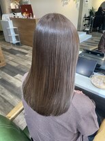 シーン(seen.) 髪質改善カラー◎ラベンダーブラウン