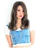 ヘアサロン ガリカ 表参道(hair salon Gallica)&nbsp;『 ラフ & ルーズ 』な ☆ マットグレージュ semi-long ♪