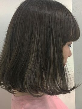 ブルーフェーセス 表参道(blue faces) 『blue faces』スモーキーグレージュベイビーブロンドハイライト